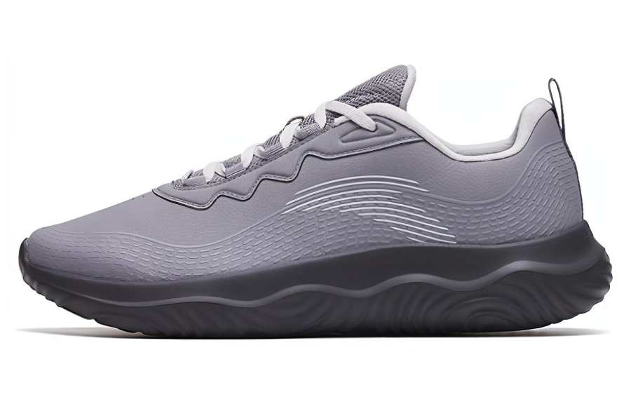 Anta Shenxing Slip Resistant Abrasion Resistant Low top Training Shoes Men's Microchip Gray