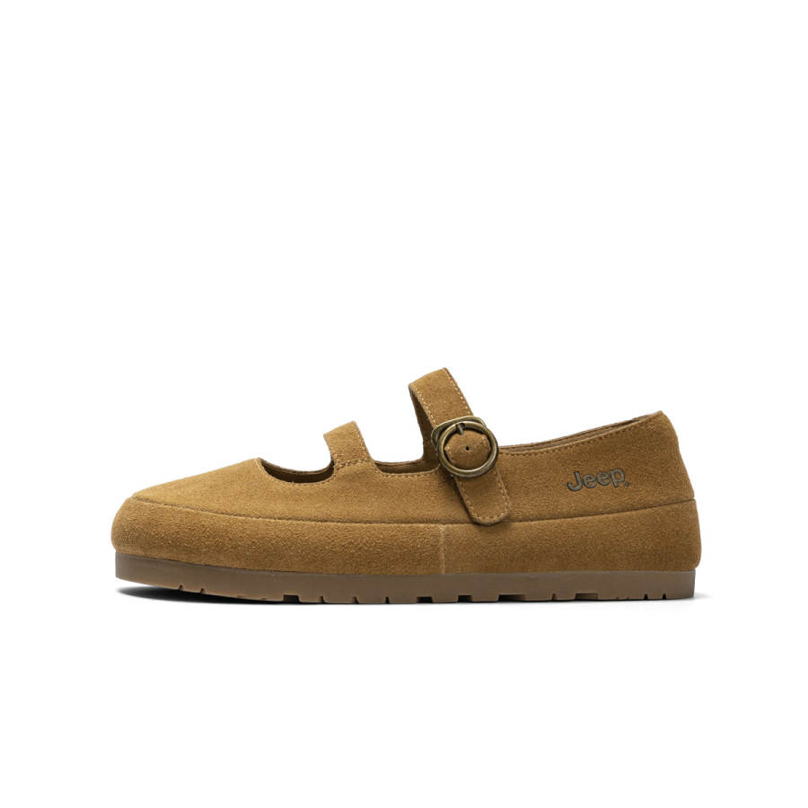 Jeep Birkenstock Mary Jane Shoes Women's Coffee