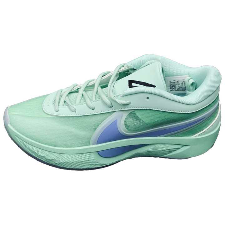 Nike Nike Slip Resistant Abrasion Resistant Low top Basketball Shoes Unisex Cyan
