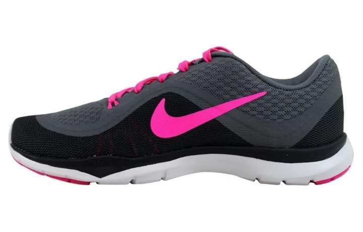 Nike Nike Flex Trainer 6 Cool Grey/Pink Blast Dark Grey Anthracite Women's