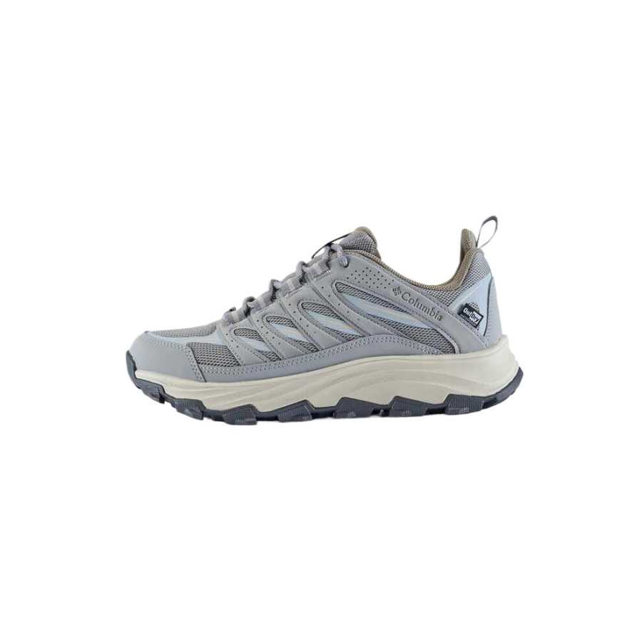 Columbia Cushioning Waterproof Support Low top Hiking Shoes Women's Gray Wide Fit