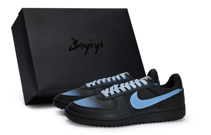 Nike Nike Field General '82 Low top Vintage Basketball Shoes Unisex Black Blue