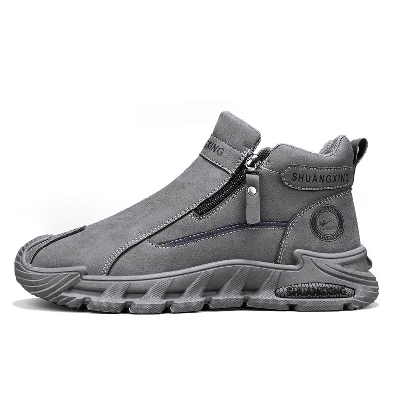 Binary Binary Work Boots Men's High Top Black