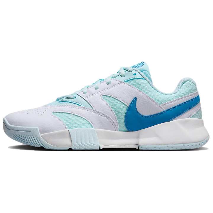 Nike Nike Court Lite 4 Comfortable Abrasion Resistant Abrasion Resistant Low top Tennis Shoes Women's Blue White