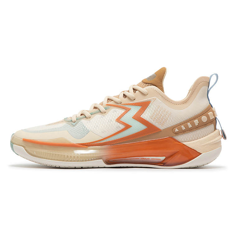 361° BIG3 5.0 Quick PRO Basketball Shoes Men's Low Top Sago/Malt Light Brown