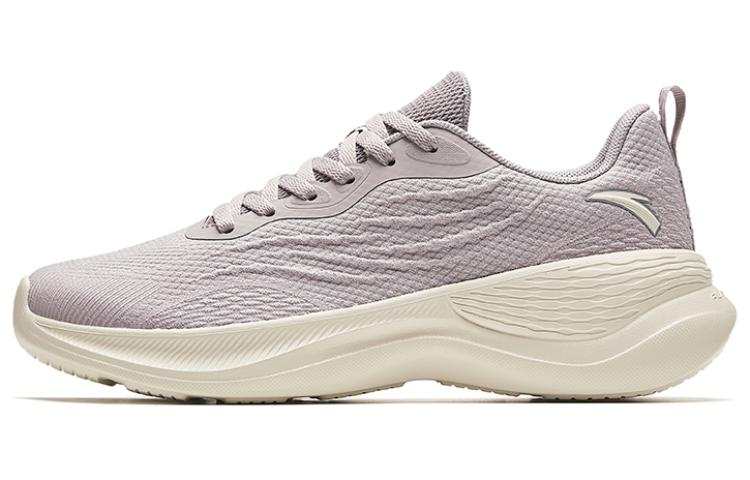 Anta Cushioning Slip Resistant Cushioning Slip Resistant Low top Training Shoes Women's Purple Rice Color
