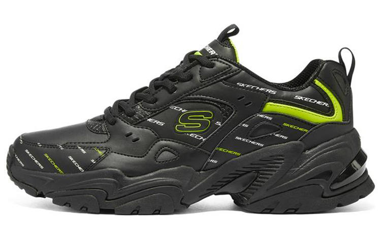 Skechers Stamina V2 'Black Green'