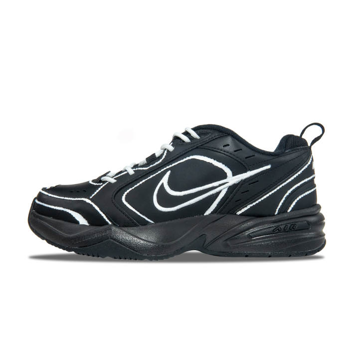 Nike Nike Air Monarch 4 Slip Resistant Abrasion Resistant Low top Chunky Sneakers Unisex Black
