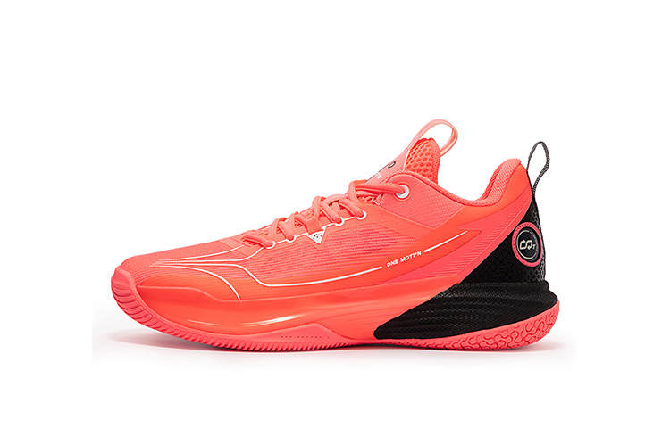 361° ONE MOTION Basketball Shoes Men's Low Top Red/Black