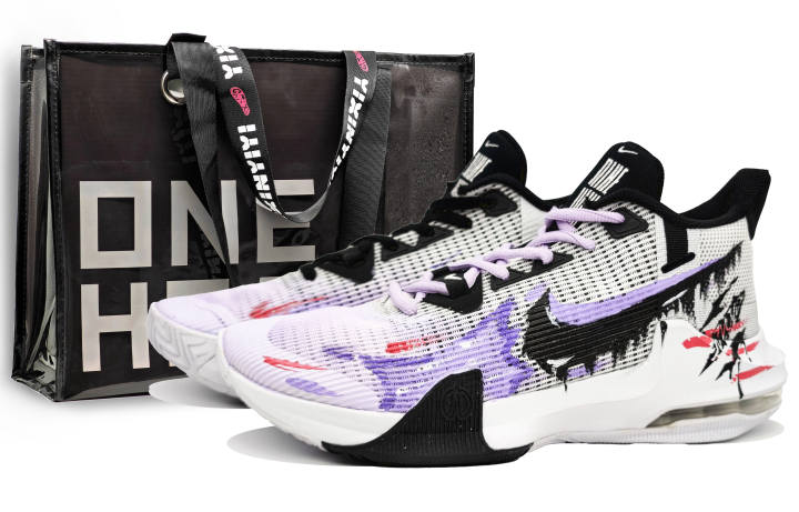 Nike Nike Air Max Impact 3 Slip Resistant Low top Basketball Shoes Men's Romantic Purple