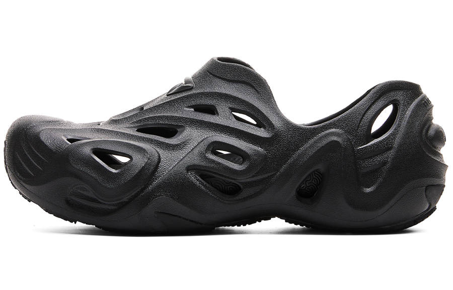 PEAK PEAK Taichi Fun Wave Clogs Men's All Black
