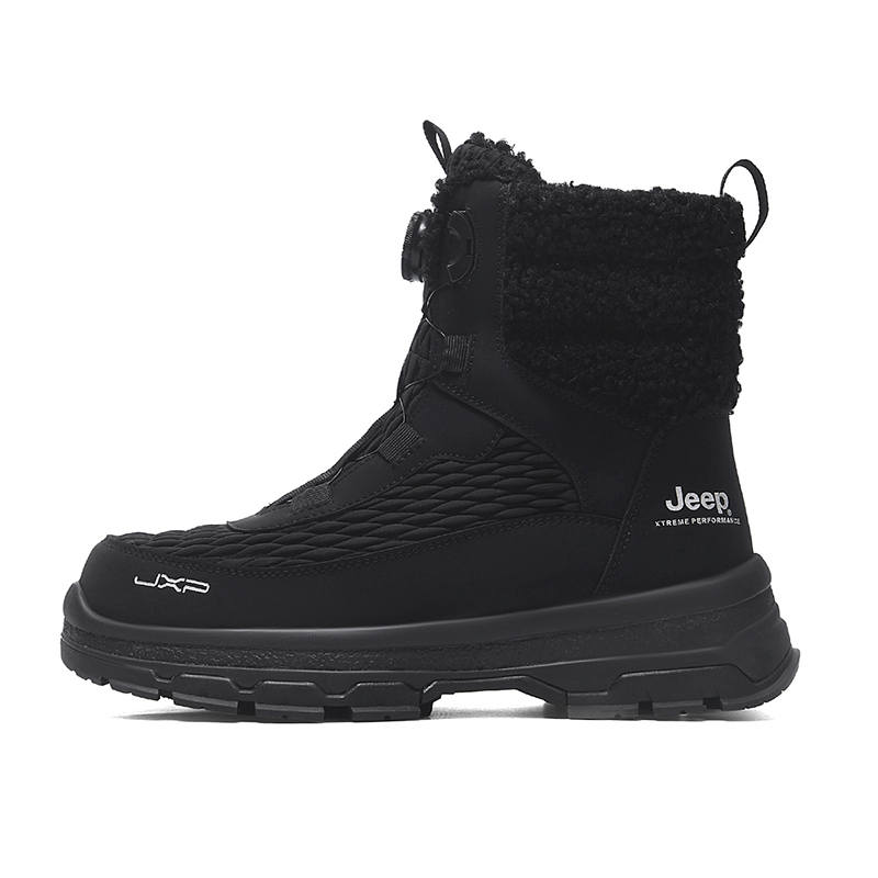 Jeep Jeep Short Snow Boots Unisex Black