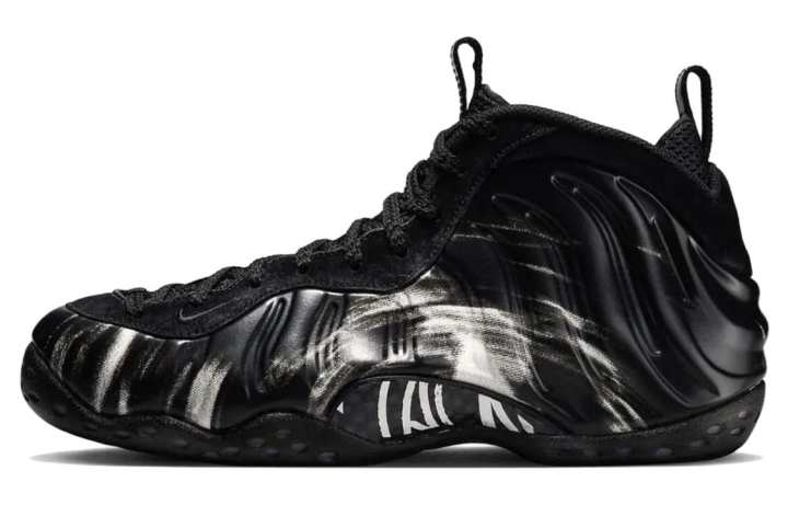 Nike Nike Foamposite One Mid top Basketball Shoes Men's Black