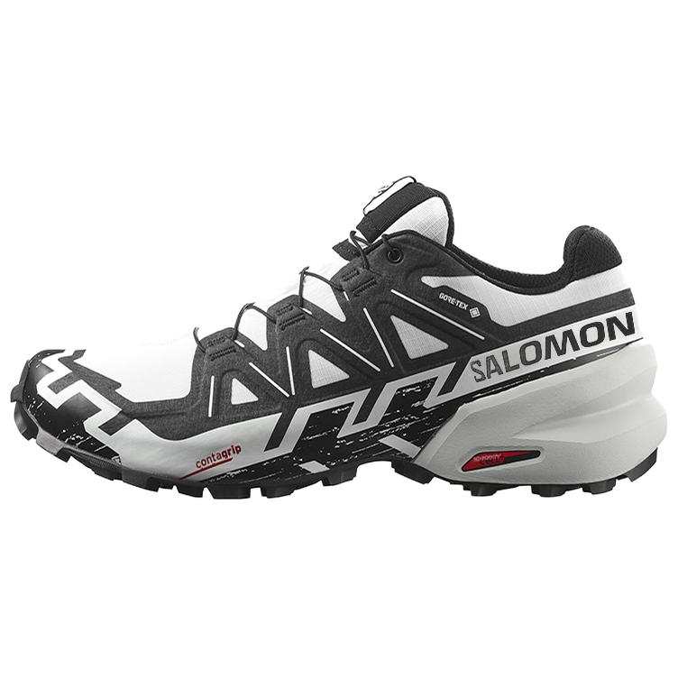 SALOMON Speedcross 6 Trail Running Shoes Men's White Black