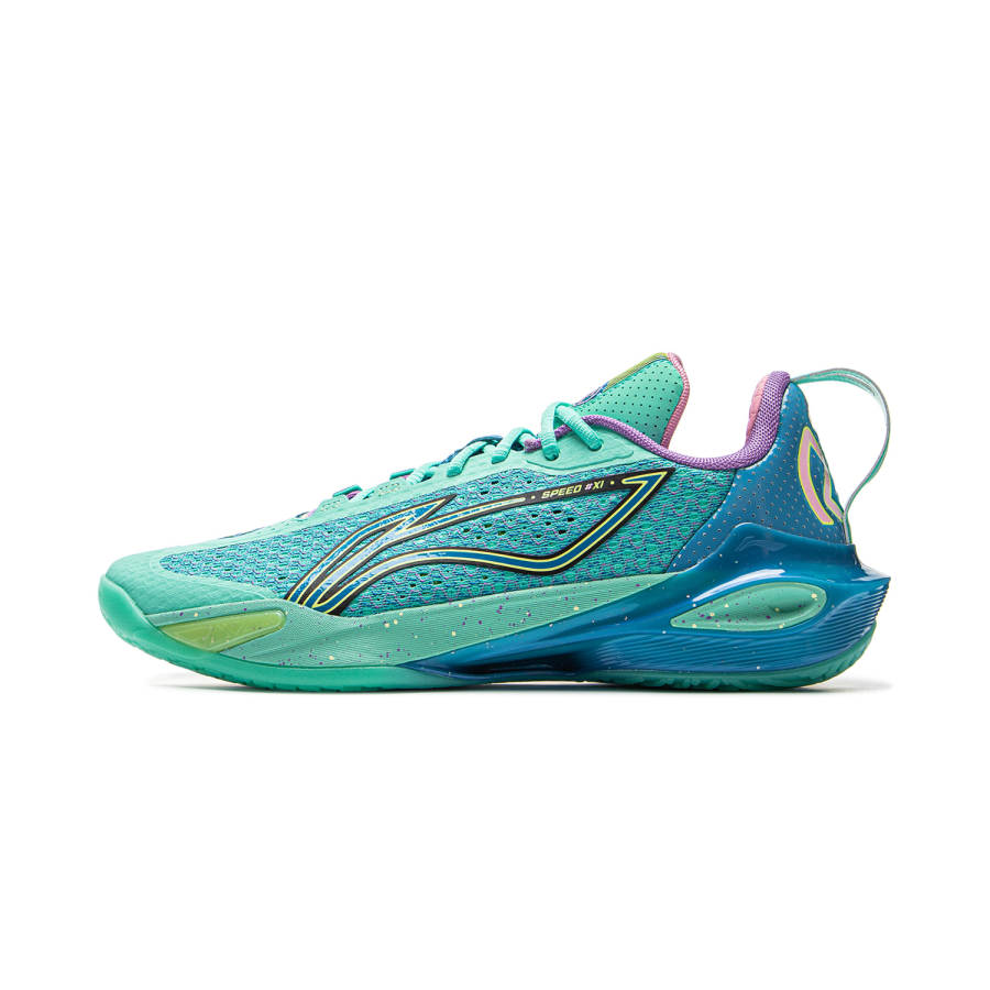Li-Ning Li Ning Speed 11 Cushioning Slip Resistant Abrasion Resistant Breathable Rebound Anti Twist Grip Low top