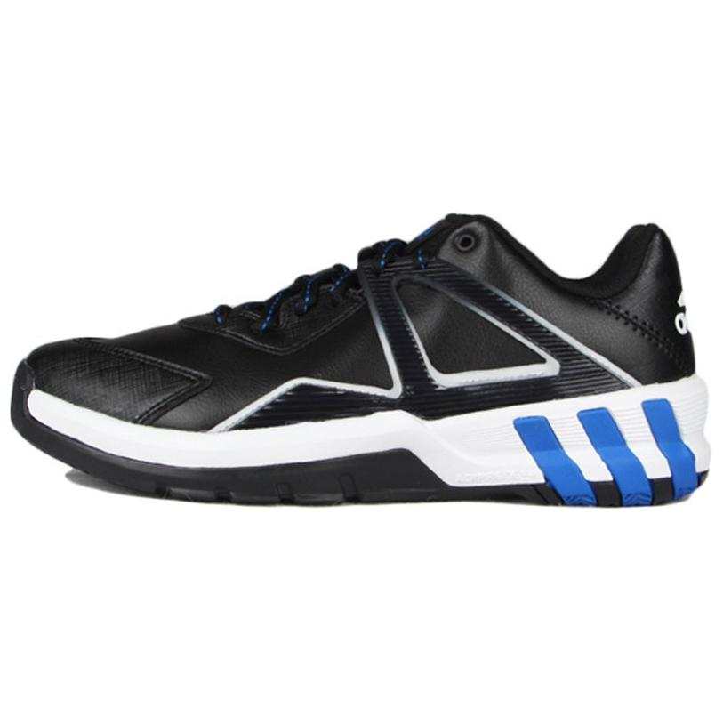 Adidas Adidas Slip Resistant Abrasion Resistant Low top Basketball Shoes Men's Black