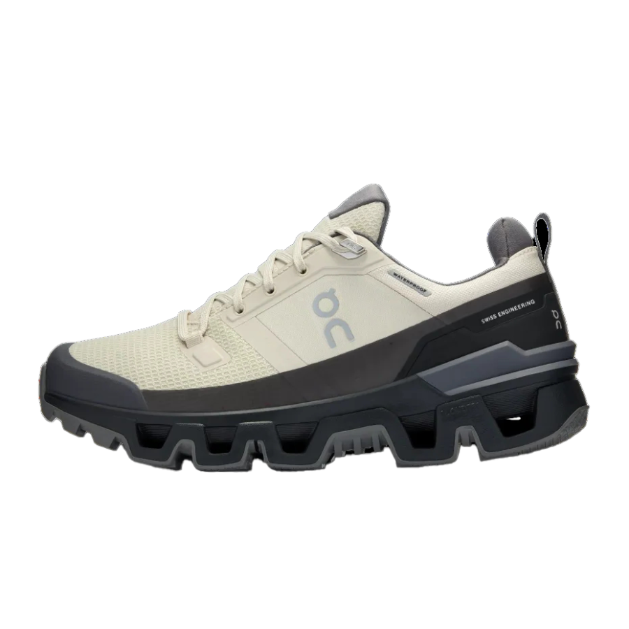 On Cloudwander Cushioning Waterproof Lightweight Low top Hiking Shoes Women's Yellow Black
