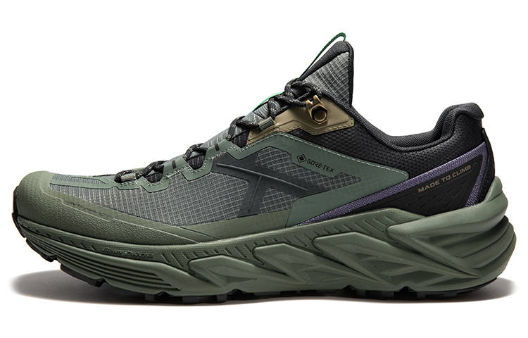 KAILAS Mountain Hike 2 GTX Mountain Running Mountaineering Hiking Shoes Men's Dark Moss Green