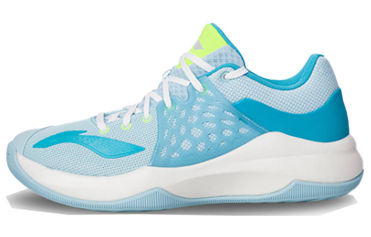 Li-Ning Li Ning SONIC TD Cushioning Slip Resistant Abrasion Resistant Low top Basketball Shoes Light Blue