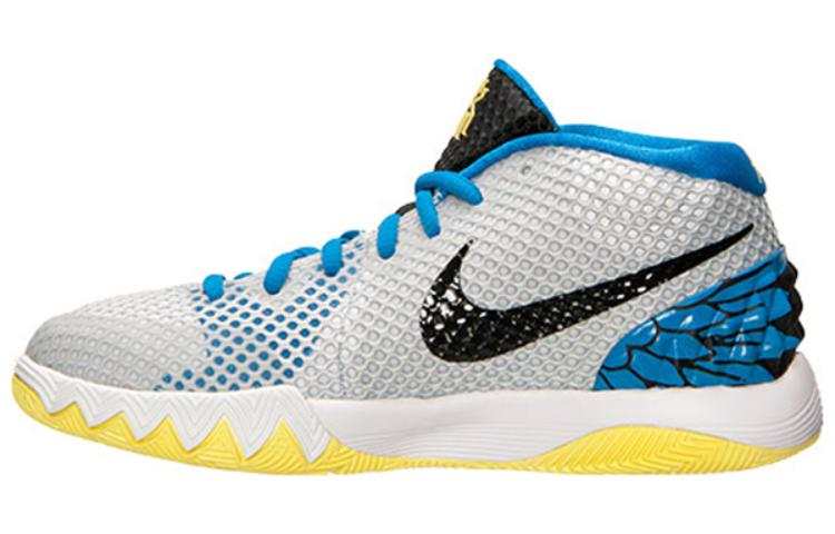 Nike Nike Kyrie 1 Wings Non slip Lightweight Low top Basketball Shoes Men's Gray Blue