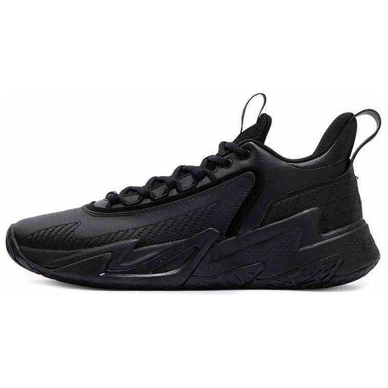 361° Slip Resistant Abrasion Resistant Low top Basketball Shoes Men's Black