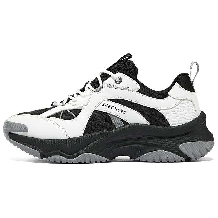 Skechers Street Mantle Moon Shoes Low top Chunky Sneakers Women's Black White