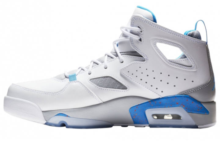Jordan Jordan FLTCLB '91 Photo Blue' Cow Leather Comfortable Slip Resistant Lightweight Coverage