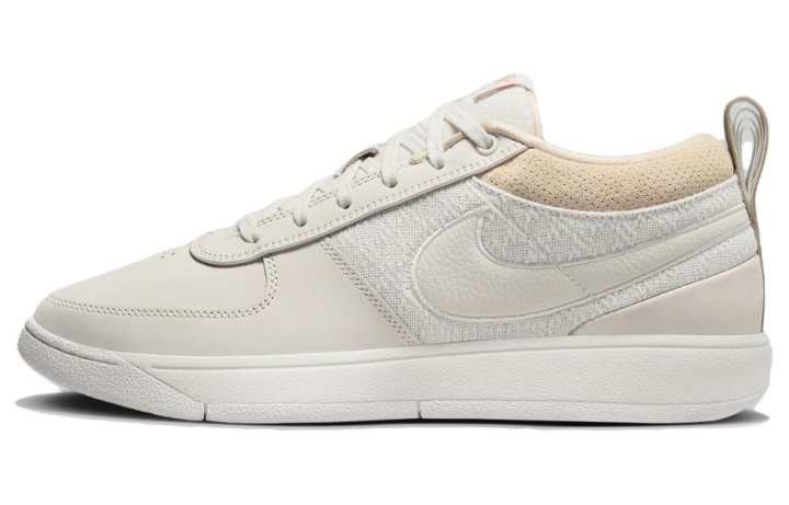 Nike Nike Book 1 EP Low top Basketball Shoes Men's White Beige Asian Version