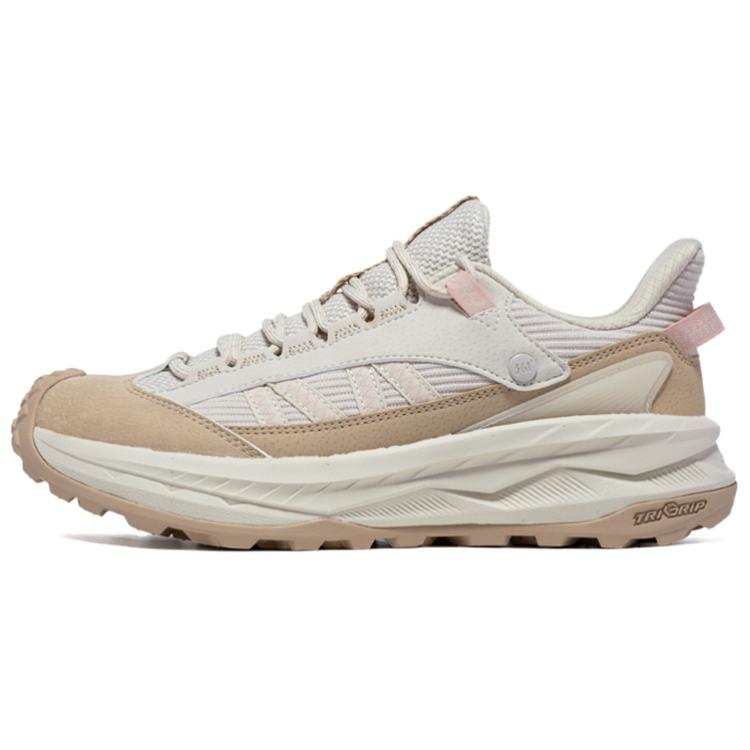 361° Abrasion Resistant Lightweight Wear resistant And Lightweight Low top Hiking Shoes Women's White Brown
