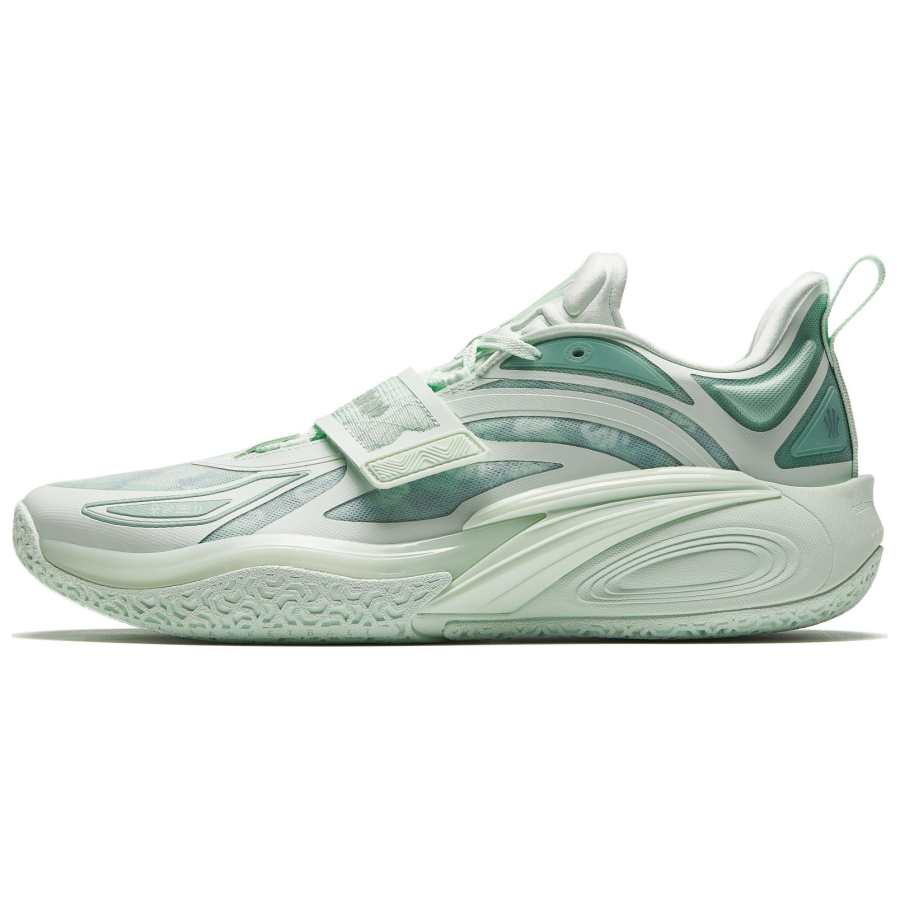 Anta KAI 1 Cushioning Slip Resistant Low top Basketball Shoes Women's Light Sunlit Green