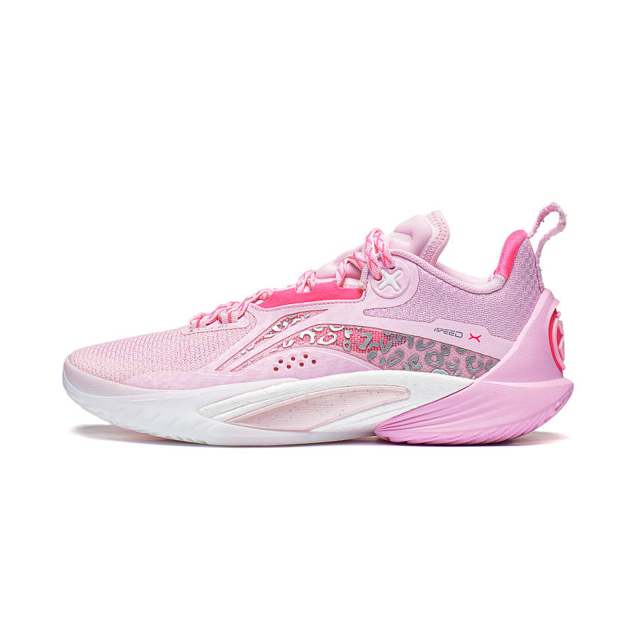 Li-Ning Li Ning Speed 10 Low top Basketball Shoes Men's Pink