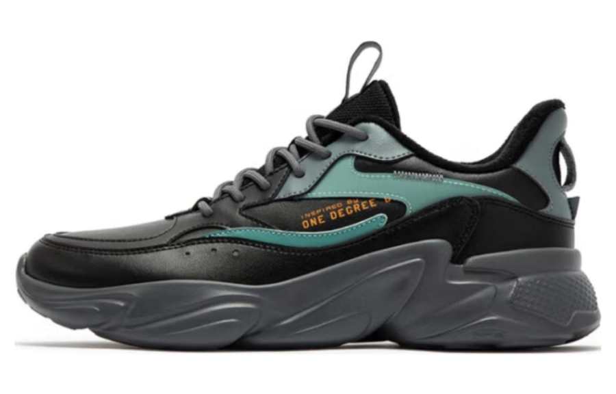 361° Fiery Rider Se Abrasion Resistant Abrasion Resistant Low top Running Shoes Men's Black Green
