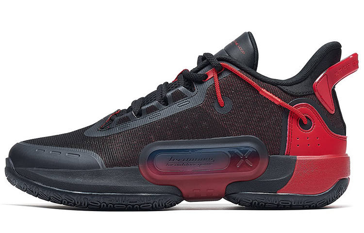 XTEP XTEP Performance Basketball Shoes Men's Black Red