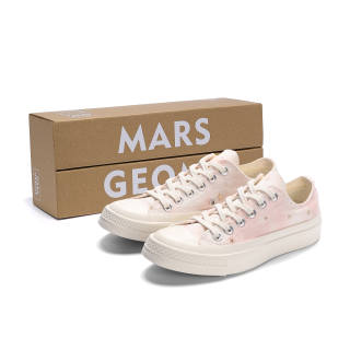 MARS*GEOME Low top Canvas Shoes Women's Peach Pink