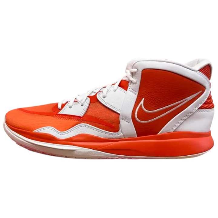 Nike Nike Kyrie Infinity Slip Resistant Abrasion Resistant Mid top Basketball Shoes Men's Orange