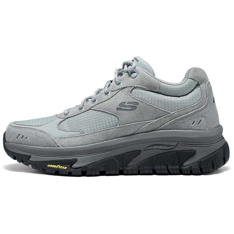 Skechers OUTDOOR MENS Comfortable And Lightweight Low top Hiking Shoes Men's Gray