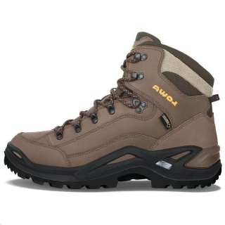Lowa Renagade GTX The Wanderer Top Grain Cow Leather Mid top Mountaineering Shoes Men's Tan