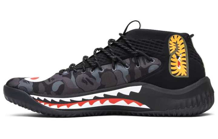 Adidas Dame 4 A Bathing Ape x Dame 4 Adidas 'Black Camo'