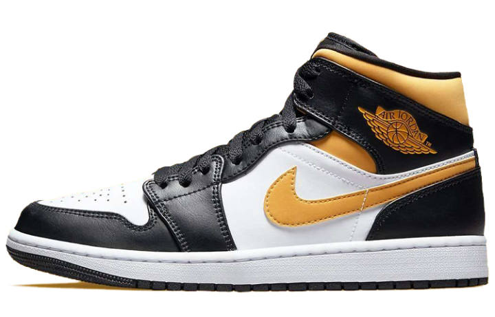 Jordan Air Jordan 1 Mid 'Black University Gold'