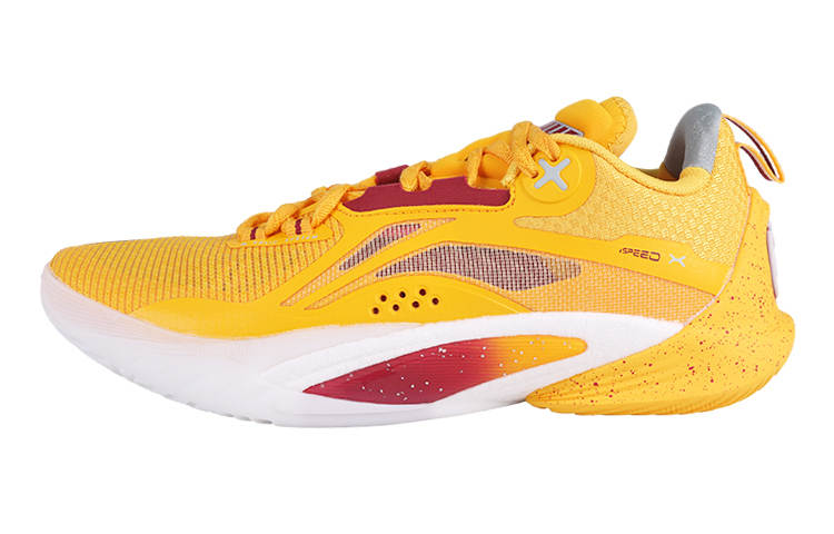 Li-Ning Li Ning Speed 10 Low top Basketball Shoes Men's Yellow
