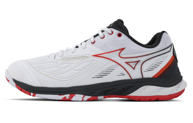 Mizuno Wave Fang Mizuno 2 Wide 'White Radiant Red Ebony'