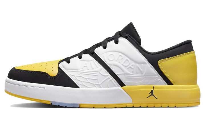 Jordan Jordan Nu Retro 1 Low Black Tour Yellow White