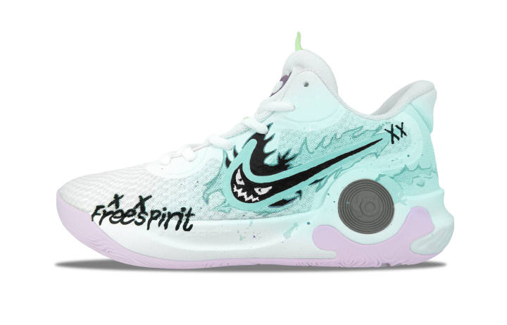 Nike Nike KD Trey 5 IX Vintage Basketball Shoes Men's Mid Top Cyan