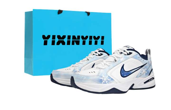 Nike Nike Air Monarch 4 Low top Chunky Sneakers Unisex Blue