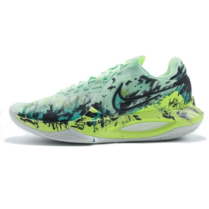 Nike Nike Precision 6 Cushioning Abrasion Resistant Coverage Support Basketball Shoes Unisex Green