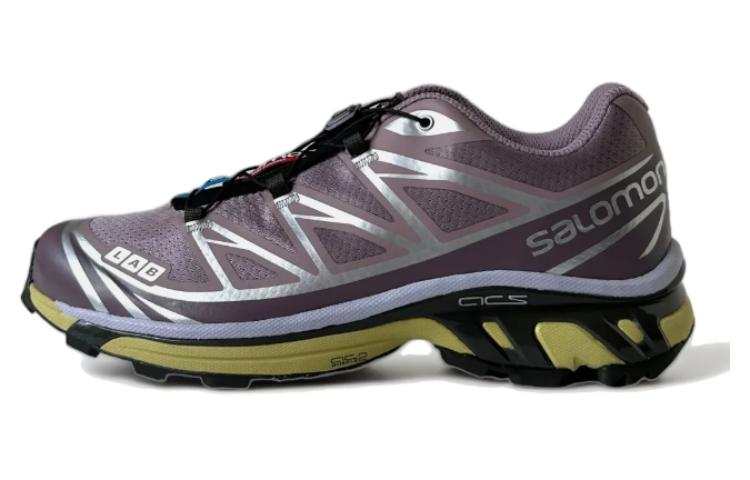 SALOMON XT 6 Textile, TPU Trendy Cushioning Slip Resistant Abrasion Resistant Lightweight Low top Outdoor Shoes Unisex