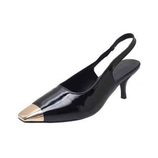 UMEK Slim Heel High Heels Women's Black