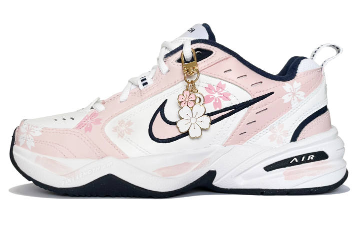 Nike Nike Air Monarch 4 Chunky Sneakers Unisex Low Top Pink/White