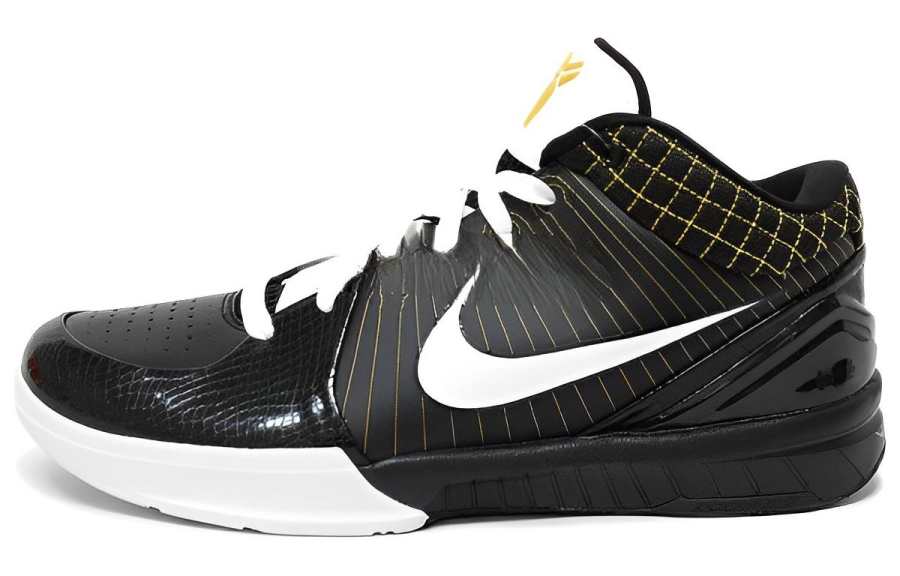 Nike Nike Zoom Kobe 4 Slip Resistant Abrasion Resistant Slip Resistant Abrasion Resistant Mid top Basketball Shoes Unisex