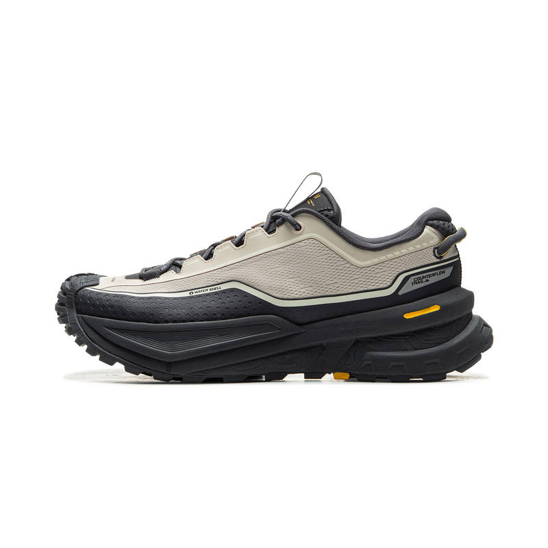 Li-Ning Li Ning Outdoor CF Tracing, Xingchuan Low top Outdoor Hiking Shoes Unisex Black Gray